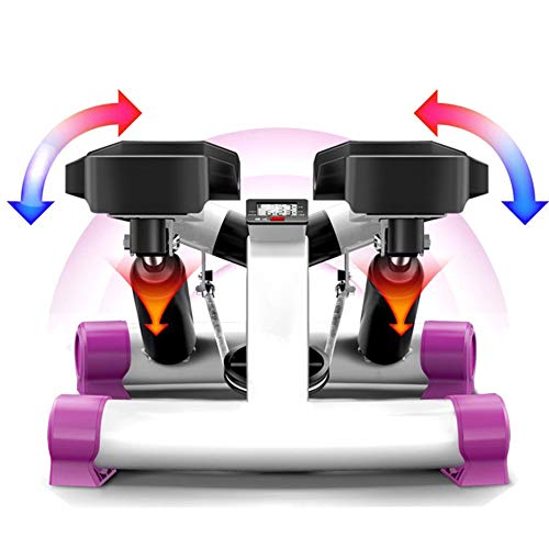 aBaby - Mini Stepper portátil para entrenamiento de fitness en casa aeróbico para entrenar paso a paso ajustable Usuarios de arriba abajo para principiantes y avanzados.