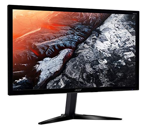 Acer KG241Q - Monitor Gaming 23.6" FullHD (59.9cm, Freesync, 1920 x 1080 Pixeles, 75Hz, tiempo de respuesta 1 ms, LED, con altavoces) - Color negro