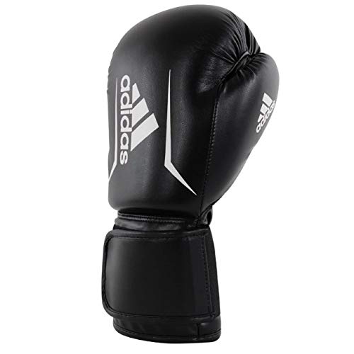 adidas Adultos Speed 50 adisbg50, Guantes de Boxeo, 12 oz, Color Blanco y Negro