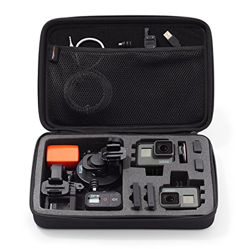 AmazonBasics - Estuche de transporte para GoPro - Grande