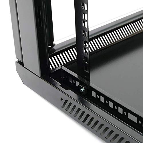 Armario Rack Mural 19" 9U 600x450x500mm Pared Negro SOHORack de RackMatic