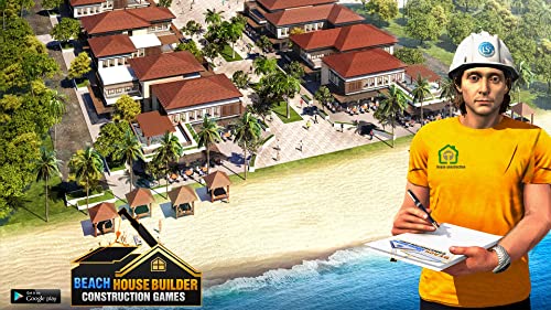 Beach House Builder Construction Games 2018