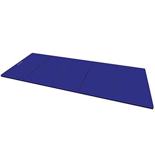 CCLIFE Colchoneta Plegable de Espuma para Gimnasia Yoga Deportiva Yoga estrilla Triple Plegable