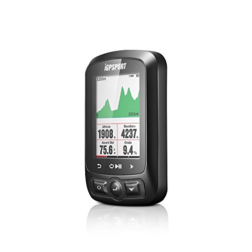 Ciclocomputador GPS iGPSPORT iGS618 inalámbrico bicicleta Ciclismo con mapa de rutade navegación（Mostrar en español）