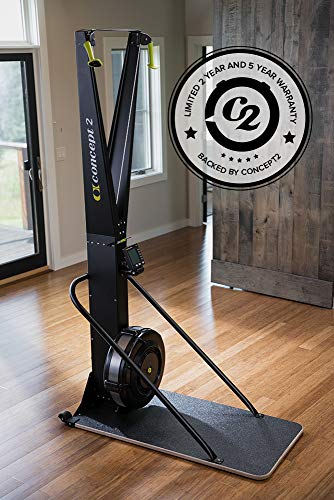 Concept2 Ski - Máquina de esquí para Fitness, Color Negro