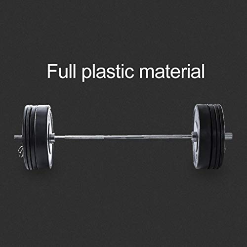 Discos de Pesas Discos Olímpicos Placas con barra olímpica pura goma placas de 50 mm Pesos Peso placas centrales for la gimnasia de elevación Inicio Trabajar el ejercicio Discos de Pesas para Musculac