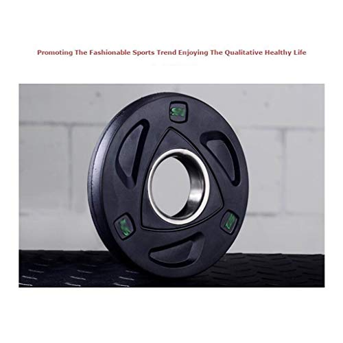 Discos de Pesas Discos Olímpicos Placas Placas Olímpico fraccionales mancuernas con barra de 2 pulgadas Olímpico Grip Placa Placas Micro peso for mancuerna o pesa, individual, Negro Discos de Pesas pa