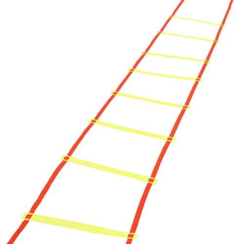 Escalera for agilidad de entrenamiento de la agilidad velocidad Escalera, el entrenamiento con ejercicios de velocidad Escaleras Fútbol Fútbol Boxeo Juego de piernas Deportes velocidad Entrenamiento d
