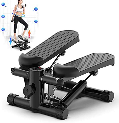 HUANPIN Stepper Up-Down Máquina de Step para Fitness Stair Stepper Cardio Entrenador de Ejercicios Acción retorcida