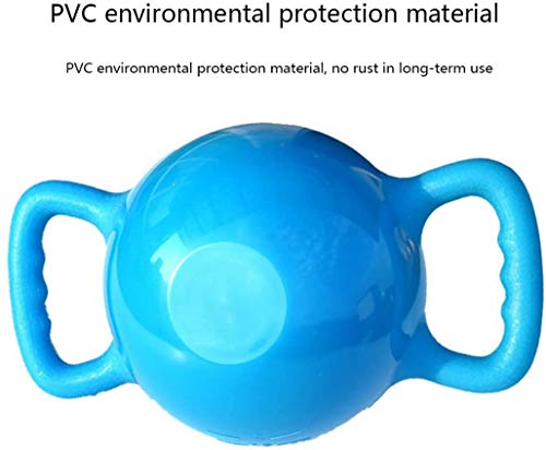 JLDN Pesa Rusa portátil Ear Doble, Ajustable Kettlebell Antideslizante fisicoculturismo Entrenamiento con Pesas, Kettlebells para la Fuerza y ​​Entrenamiento Cardiovascular,Green
