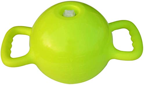 JLDN Pesa Rusa portátil Ear Doble, Ajustable Kettlebell Antideslizante fisicoculturismo Entrenamiento con Pesas, Kettlebells para la Fuerza y ​​Entrenamiento Cardiovascular,Green