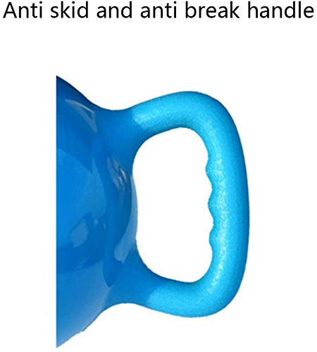 JLDN Pesa Rusa portátil Ear Doble, Ajustable Kettlebell Antideslizante fisicoculturismo Entrenamiento con Pesas, Kettlebells para la Fuerza y ​​Entrenamiento Cardiovascular,Green