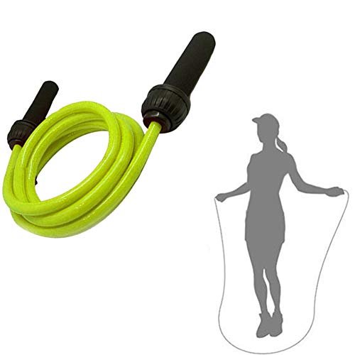 OVsler Cuerda para Saltar Comba Crossfit Hombre Cuerda Saltar Comba Boxeo Comba Crossfit Cuerda De Saltar Cuerda Crossfit Comba De Saltar Combas para Saltar Green,14mm