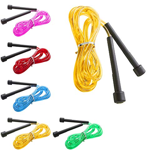 OVsler Cuerda para Saltar Comba Crossfit Hombre Cuerda Saltar Comba Crossfit Cuerda De Saltar Comba Boxeo Comba De Saltar Combas para Saltar Cuerda Saltar Crossfit Set,2.8m