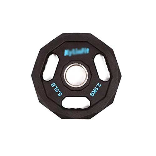 Pesas de Disco Discos de Pesas para Musculación Placas de peso Olímpico PU recubierto de placas de peso con barra individual placas PU Inicio Comercial Gimnasio de pesas olímpico aptitud Equipo de Cap