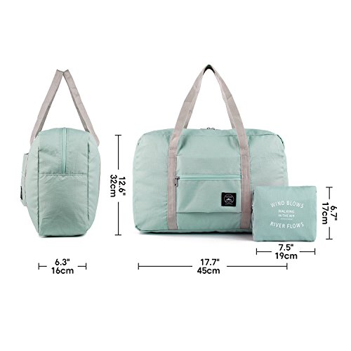 Plegable Bolsa de Viaje Bolsa de Mano Equipaje Equipado Weekender Deporte Nocturno Duffle para niños niñas Mujeres