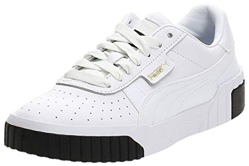 PUMA Cali WN'S, Zapatillas para Mujer, Blanco White Black, 39 EU