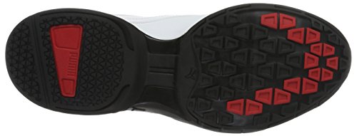 PUMA Tazon 6 FM, Zapatillas para Correr de Carretera para Hombre, Blanco White Black Silver, 44 EU