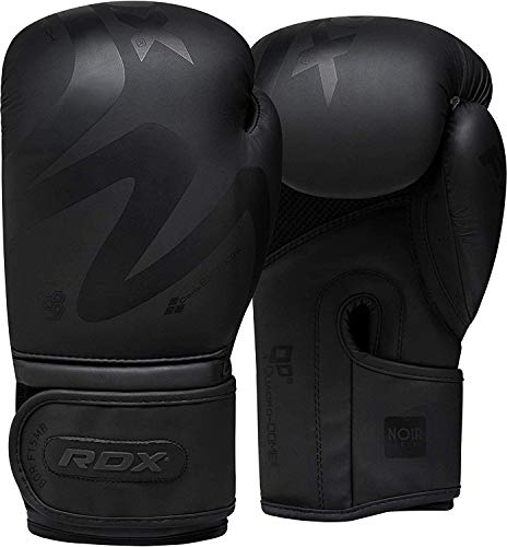 RDX Manoplas de Boxeo y Guantes Entrenamiento Muay Thai Paos Saco MMA Kick Boxing Almohadilla Gancho y Jab Pad Artes Marciales Escudo Patada Focus Pads