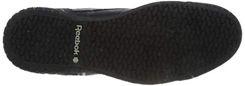 Reebok Exofit Lo Clean Logo, Zapatillas de Gimnasia para Niños, Negro (INT/Black/Silver/Silver INT/Black/Silver/Silver), 36 2/3 EU