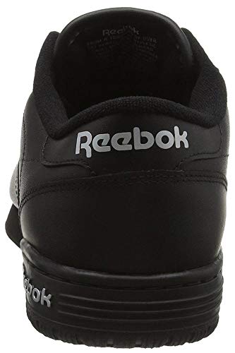 Reebok Exofit Lo Clean Logo, Zapatillas Para Hombre, Negro (AR3168_39 EU_Black/Silver/Silver), 41 EU