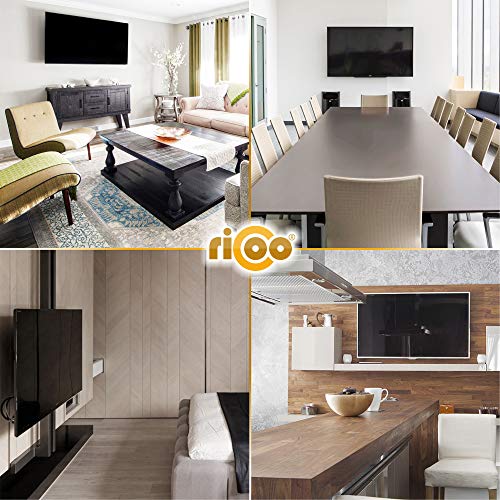 RICOO S7244, Soporte TV Pared, Giratorio, Inclinable, Televisión 32-65" (81-165cm) Brazo Universal, Televisor LED/LCD/Curvo, VESA 200x200-400x400