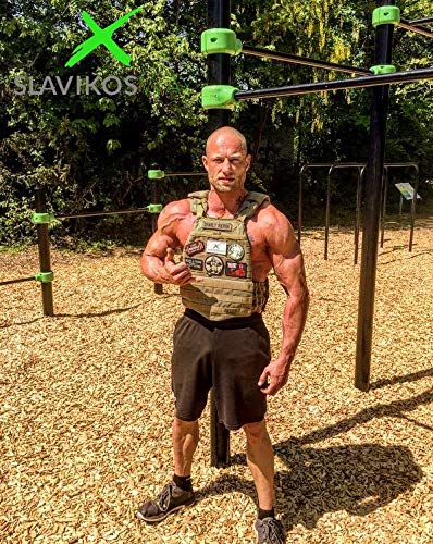 Slavikosway Tarn Camo 9010030 - Chaleco lastrado para Entrenamiento de musculación (9,1 kg)