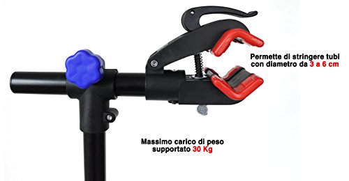 Tacabike tabs01, Caballete para Bicicleta Unisex – Adulto, Negro, 105 x 24 x 16 cm