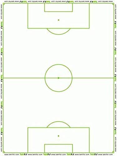 Taktifol Fútbol - Hojas Tácticas Para Entrenadores - Rollo con 25 Hojas