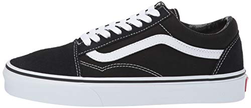Vans Old Skool, Zapatillas Unisex Adulto, Negro (Black/White), 43