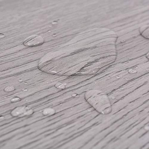 vidaXL 18x Lamina Suelo 5,26m² PVC 2mm Gris Oscuro Baldosa Loseta Tarima