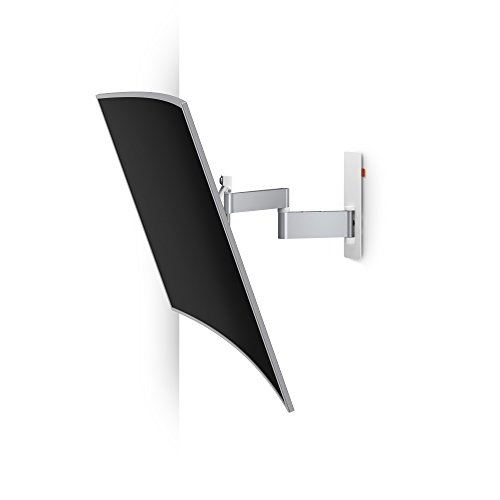 Vogel's WALL 3345 Blanco, Soporte de pared para TV 40 - 65 Pulgadas, Inclinable y Giratorio 180º, Máx 30 kg y con sistema VESA máx. 600x400