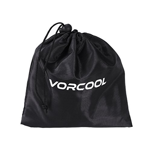 VORCOOL Sport tobillo correas acolchado anillo en D puños del tobillo para ejercicios de gimnasio máquinas de cable ejercicios de pierna con bolsa de transporte 2pcs