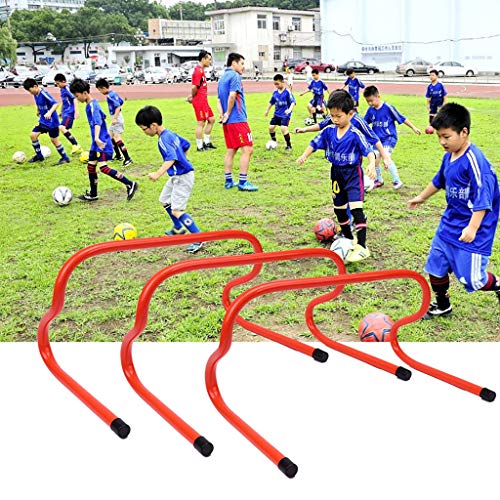 Xin Vallas Velocidad Establecida de 10 - Agilidad, Pliométrico y Todo Uso de Vallas Entrenamiento de la Velocidad con Asas - 30cm