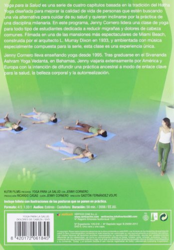 Yoga para la salud: Dolores de cabeza (Vol. 2) [DVD]