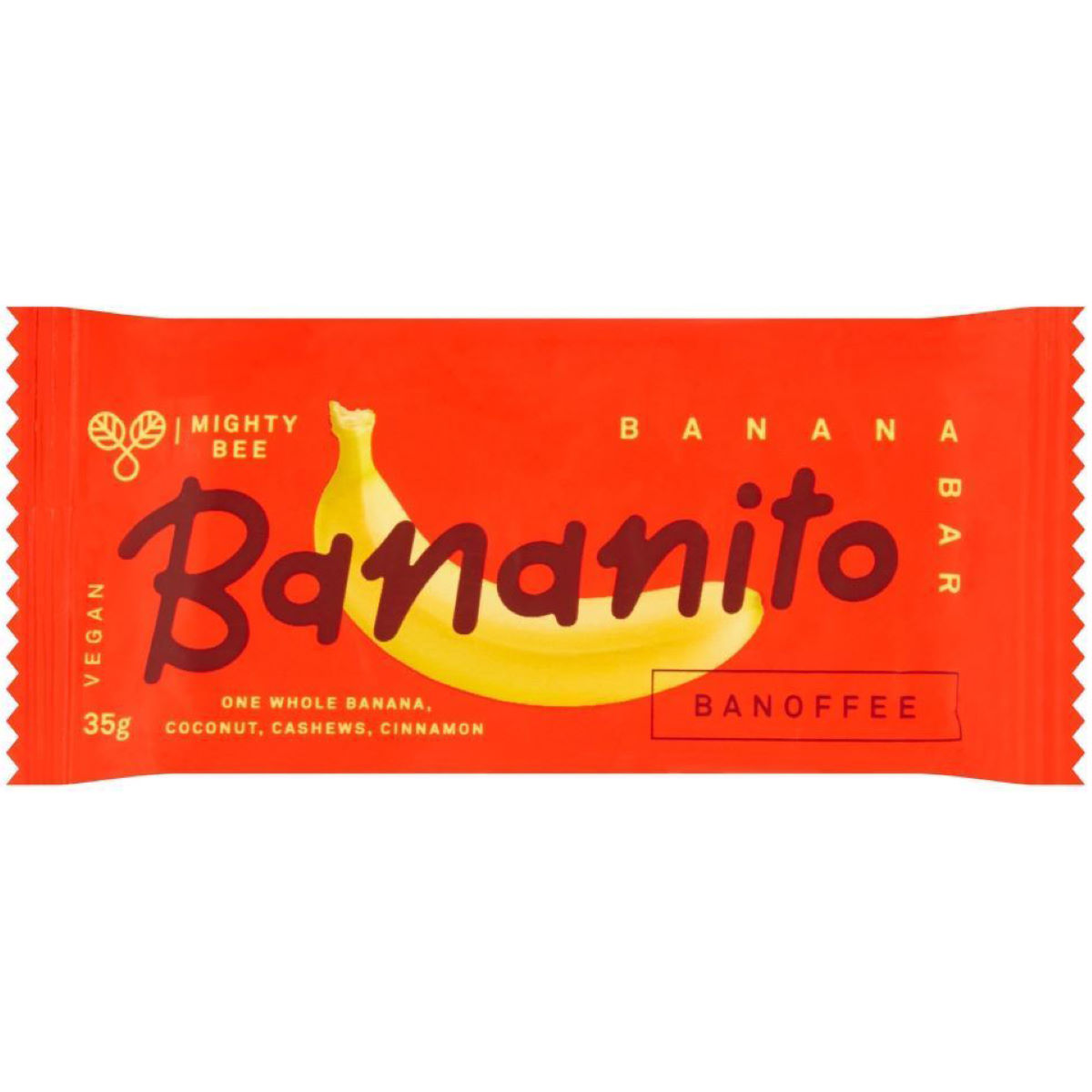 Bananito Solar Dried Banana Energy Bar (24 x 35g) - Barritas