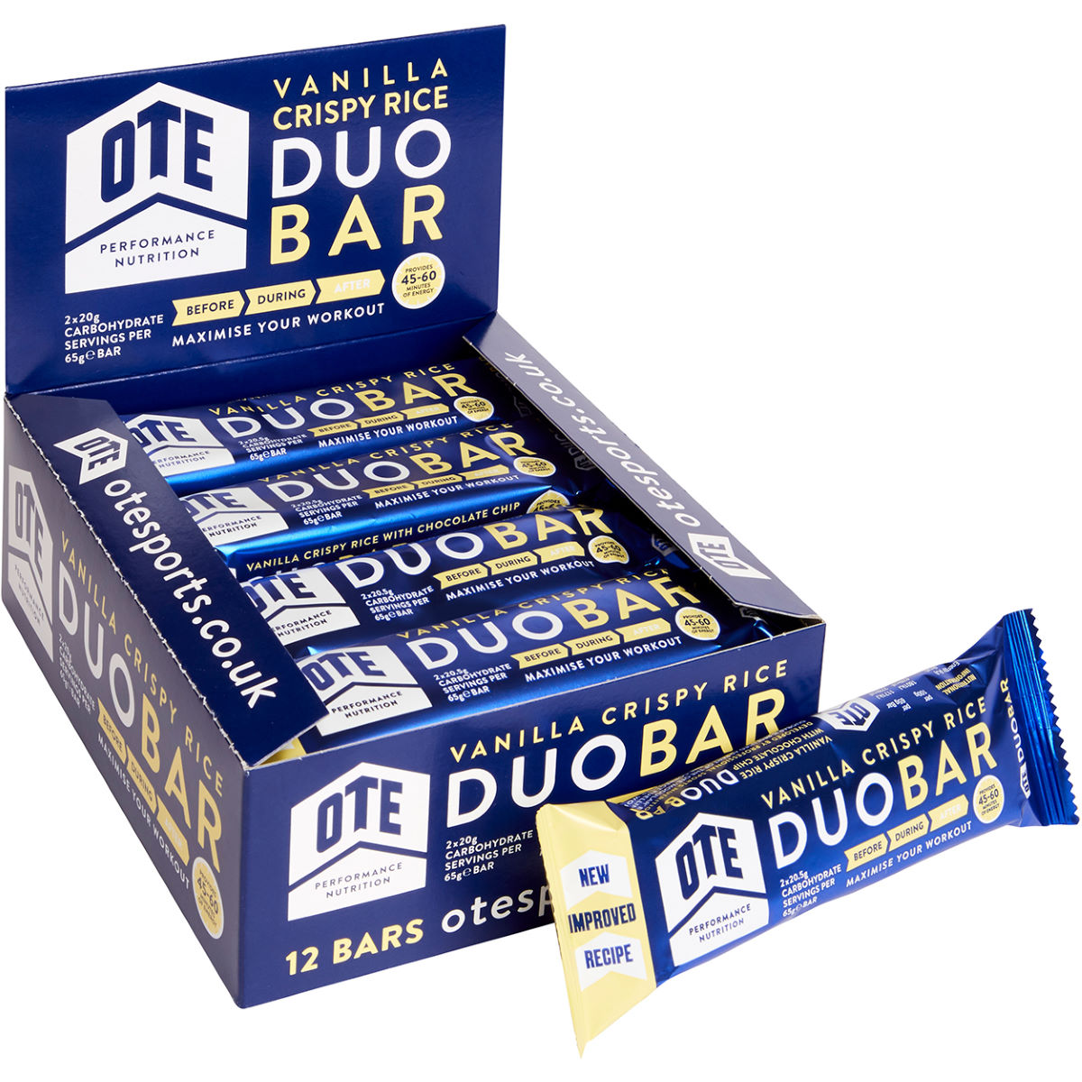 Barritas OTE Duo Energy (12 x 65g) - Barritas