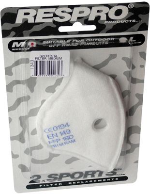 Filtro Respro Sportsta - Blanco - M, Blanco