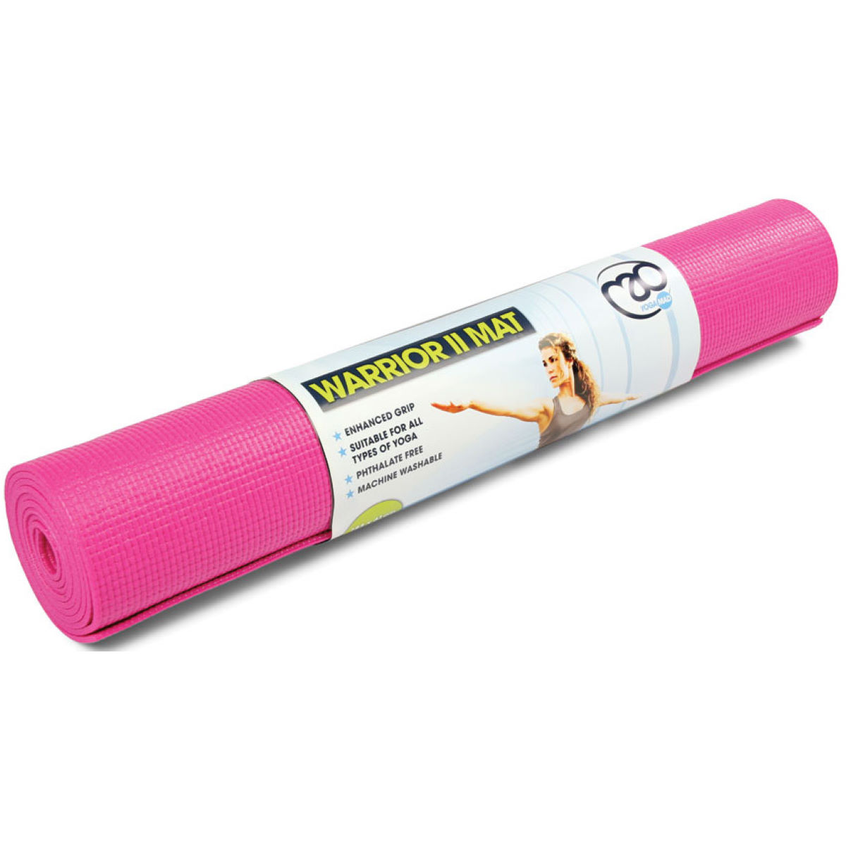 Esterilla de yoga Fitness-Mad Warrior (4 mm) - Esterilla de gimnasio