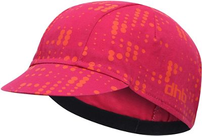 Gorra de ciclismo dhb MODA - Hibiscus  - Rosa/Naranja - M/L, Rosa/Naranja