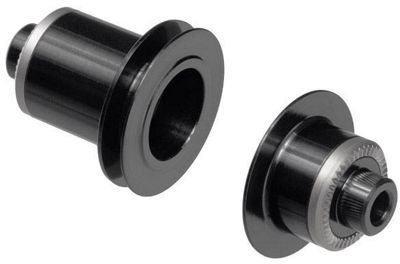Kit de conversión del eje de la rueda trasera de 12 mm a QR DT Swiss - Negro - 12mm to QR, Negro