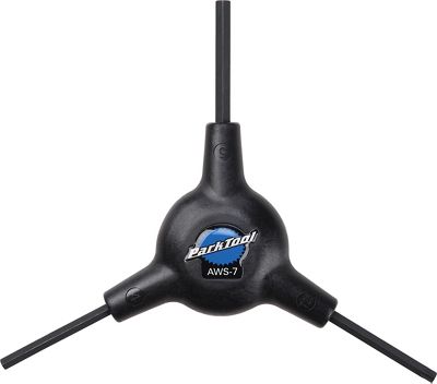 Park Tool 3-Way Hex & Torx Wrench (AWS-7) - Negro, Negro