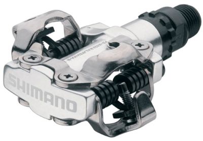 Pedales automáticos de MTB Shimano M520 SPD - Plata, Plata