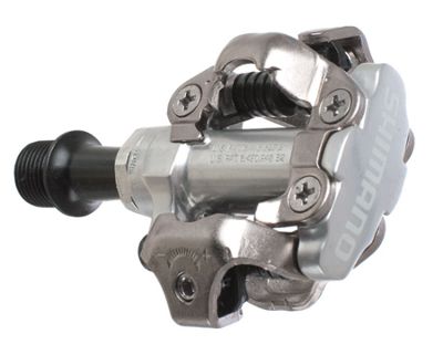 Pedales automáticos de MTB Shimano M540 SPD - Plata, Plata