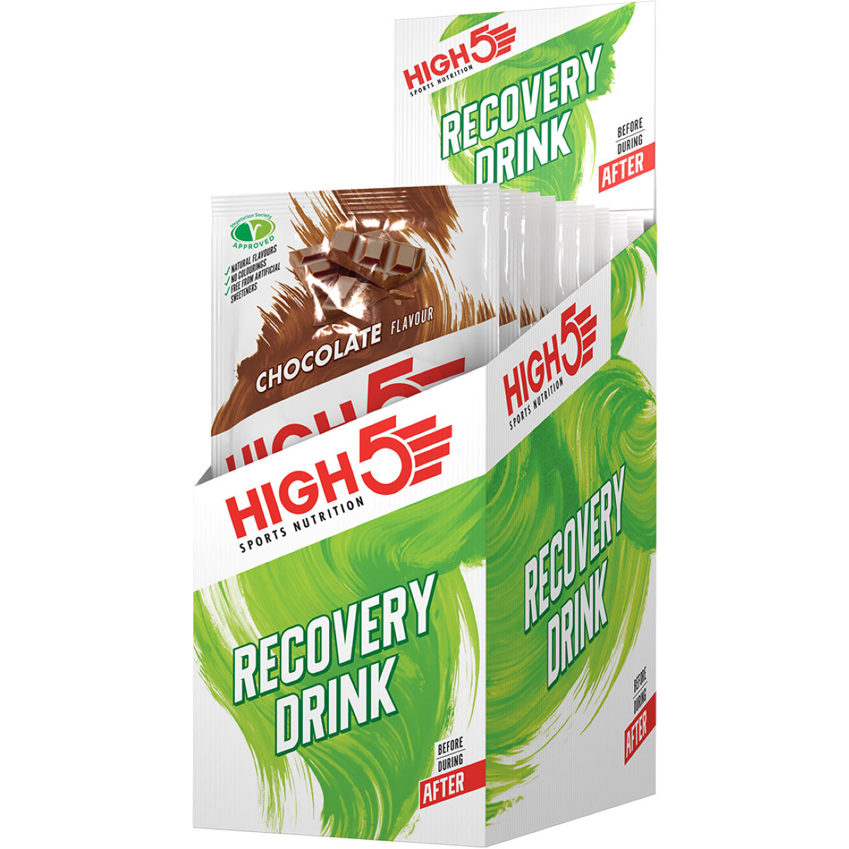 Preparado para bebida High5 Recovery (9 sobres x 60 g) - Bebidas en polvo
