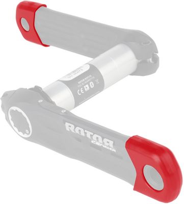 Rotor 2Inpower Crank Arm Bumper Set - Rojo, Rojo