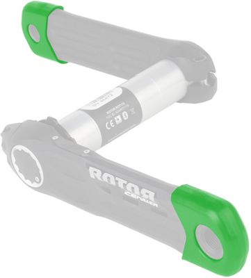 Rotor 2Inpower Crank Arm Bumper Set - Verde, Verde
