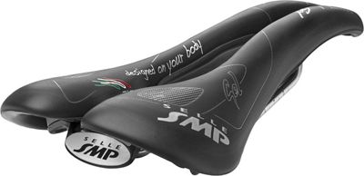 Sillín de gel Selle SMP Well - Negro - 144mm Wide, Negro