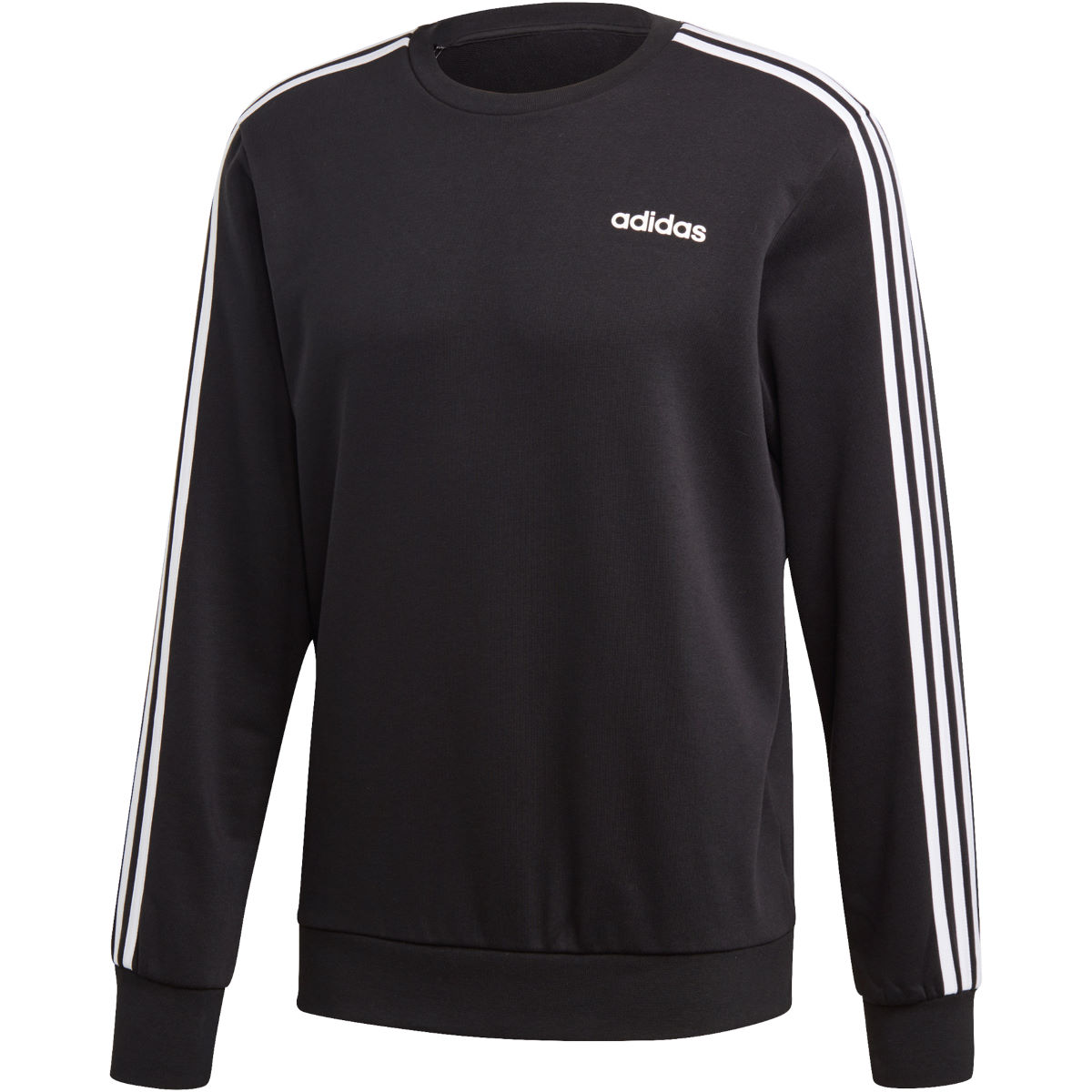 adidas Essentials 3 Stripes Crewneck - Camisetas de manga larga para running