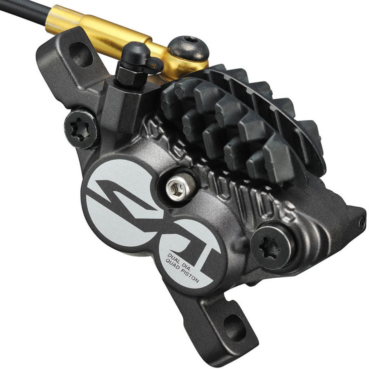 Pinza de freno de disco hidráulico de 4 pistones Shimano - Saint M820 - Pinzas para frenos de disco